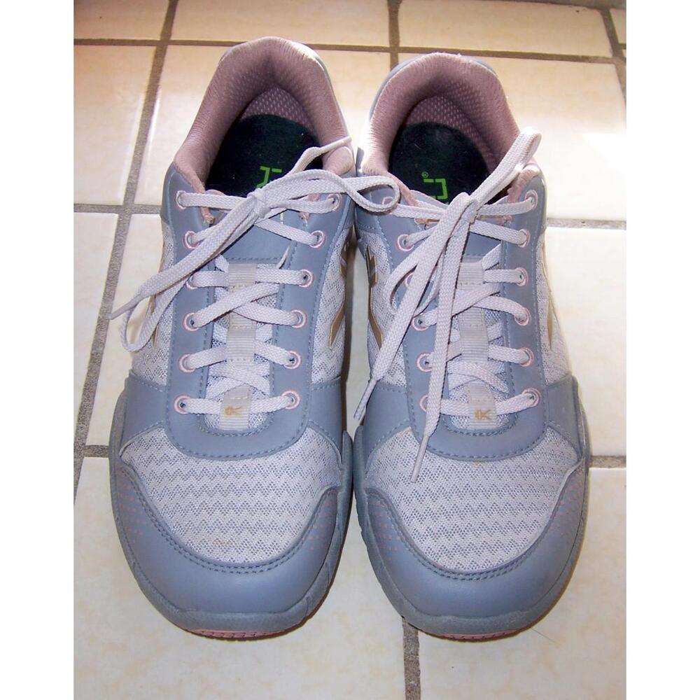 Kuru Quantum Women's Sneakers - Grey/Pink - 10M - Picture 3 of 7